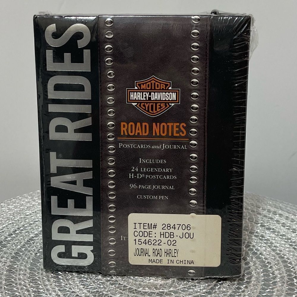 Harley Davidson Road Notes Journal NWT